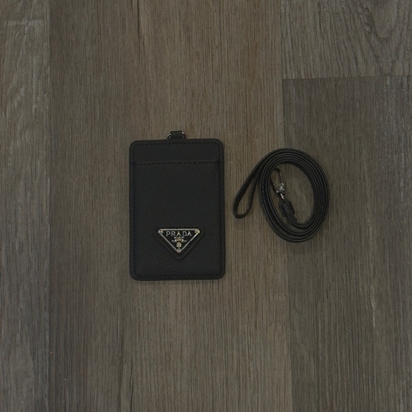 Prada Other - Prada Saffiano Leather Badge Holder